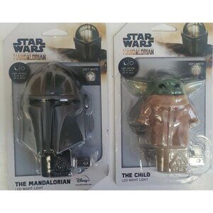 Disney Star Wars LED Night Lights The Mandalorian The Child Baby Yoda Grogu